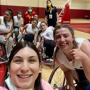 Lotus wheelchair basketball team